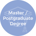 Master or Postgraduate degree 